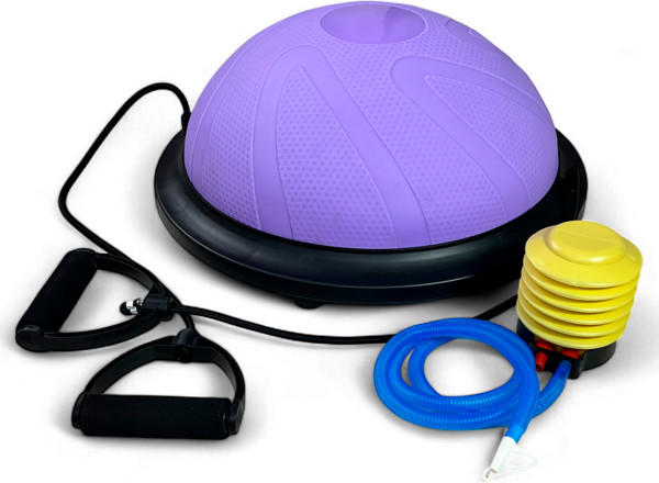 Изображение товара Баланс-платформа Calviano Bosu Ball (46см, фиолетовый)