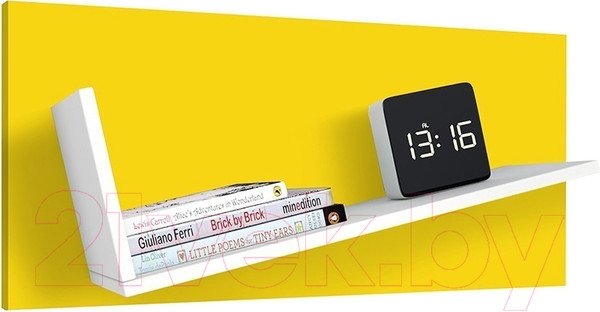 Изображение товара Полка Polini Kids Mirum 5Y 800 (белый/желтый)