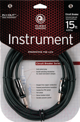 Изображение товара Кабель гитарный Planet Waves PW-AG-15