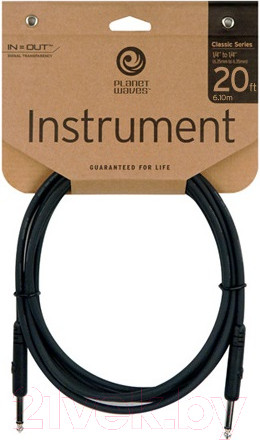 Изображение товара Кабель гитарный Planet Waves PW-CGT-20