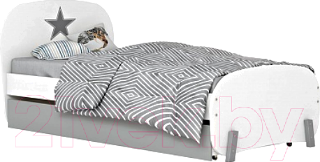 Изображение товара Ящик под кровать Polini Kids Mirum 1910 (серый)