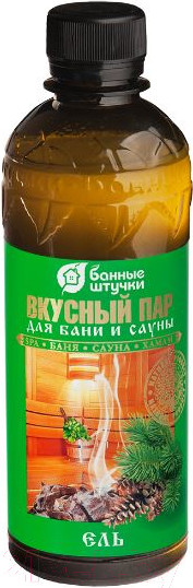 Изображение товара Ароматизатор для бани Банные Штучки Вкусный пар. Ель / 32222 (350мл)