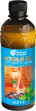 Изображение товара Ароматизатор для бани Банные Штучки Вкусный пар. Мята / 32228 (350мл)