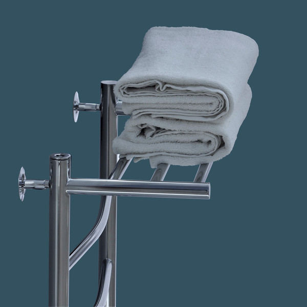 Изображение товара Полотенцесушитель водяной GRANULA Евро Дуга 50x80 с полкой (нижнее подключение)