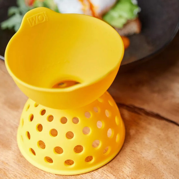 Изображение товара Форма для приготовления яиц Wo Home Smart / WO1087 (2шт, желтый)