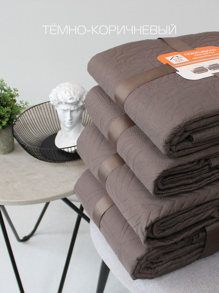 Изображение товара Покрывало MATEX Decorative Cover Tropic / 63-780 (темно-коричневый)