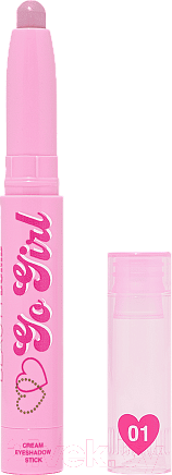 Изображение товара Тени для век Beauty Bomb Go girl Cream eyeshadow stick тон 01 нежный лилово-розовый
