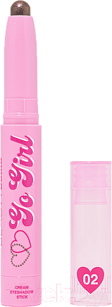 Изображение товара Тени для век Beauty Bomb Go girl Cream eyeshadow stick тон 02 холодный нюдовый