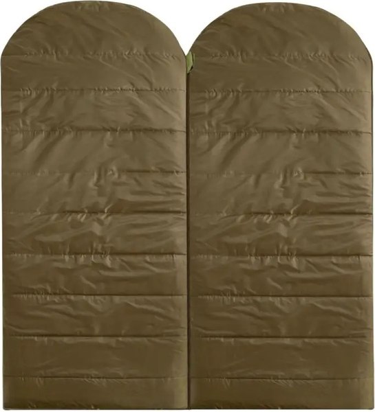 Изображение товара Спальный мешок RSP Outdoor Chill 200 Big  / SB-СH-200-BIG-GNBR-L (зеленый/коричневый)