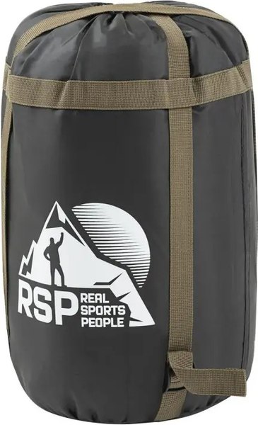 Изображение товара Спальный мешок RSP Outdoor Chill 200 Big  / SB-СH-200-BIG-GNBR-L (зеленый/коричневый)