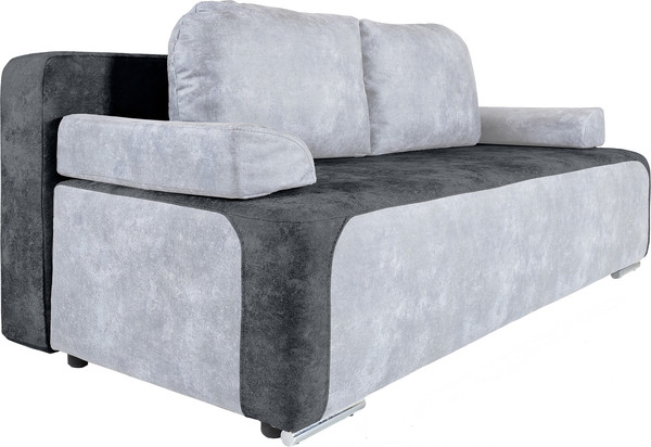 Изображение товара Диван KRONES Атлант (велюр графит/серый)
