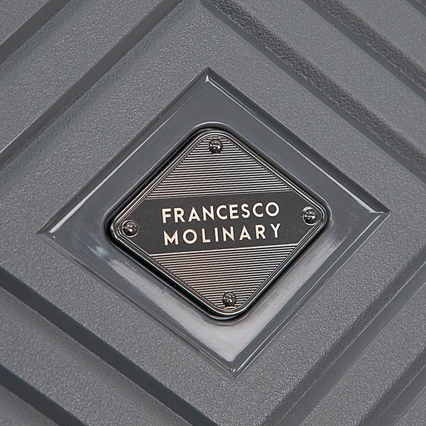Изображение товара Чемодан на колесах Francesco Molinary 338-2701/2-24DGR (темно-серый)