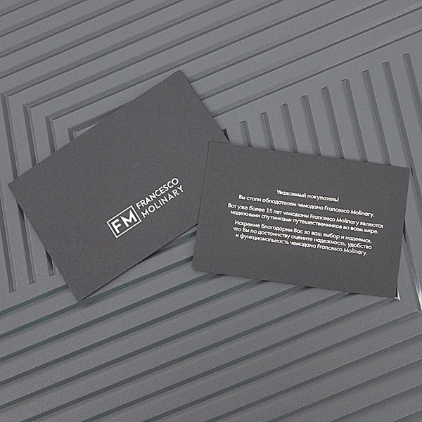 Изображение товара Чемодан на колесах Francesco Molinary 338-2701/2-24DGR (темно-серый)