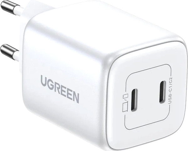 Изображение товара Адаптер питания сетевой Ugreen CD294 / 15327 (белый)