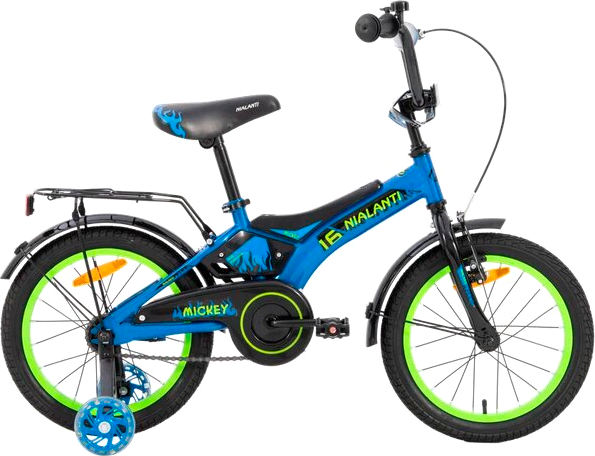 Изображение товара Детский велосипед Nialanti Mickey 20 2025 (синий, разобранный, в коробке)