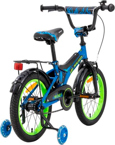 Изображение товара Детский велосипед Nialanti Mickey 20 2025 (синий, разобранный, в коробке)