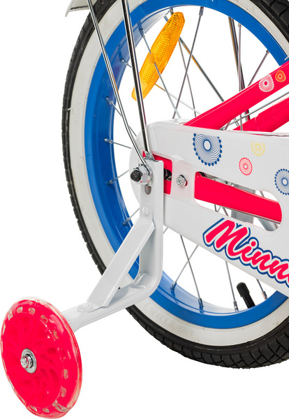 Изображение товара Детский велосипед Nialanti Minnie 16 2025 (розовый, разобранный, в коробке)