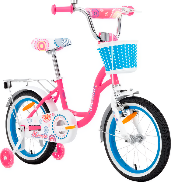 Изображение товара Детский велосипед Nialanti Minnie 16 2025 (розовый, разобранный, в коробке)