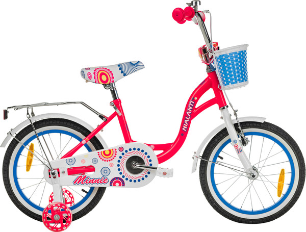 Изображение товара Детский велосипед Nialanti Minnie 16 2025 (розовый, разобранный, в коробке)
