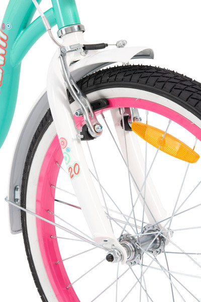 Изображение товара Детский велосипед Nialanti Minnie 16 2025 (бирюзовый)