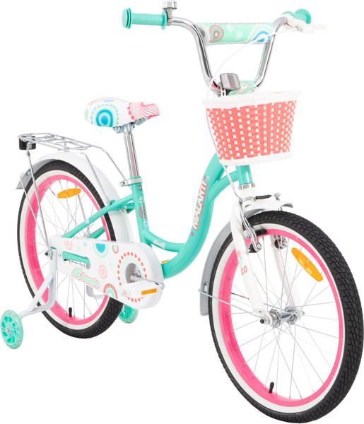 Изображение товара Детский велосипед Nialanti Minnie 16 2025 (бирюзовый)