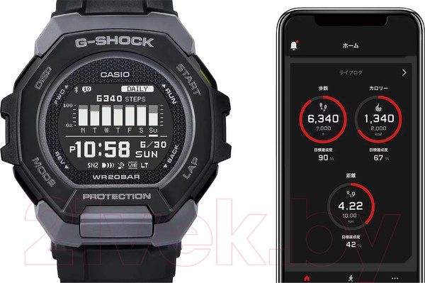 Изображение товара Часы наручные мужские Casio GBD-300-1E