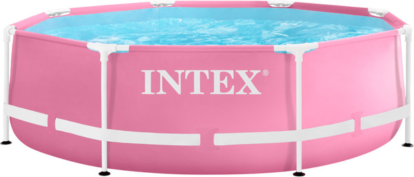 Изображение товара Каркасный бассейн Intex Metal Frame / 28290 (244х76, розовый)