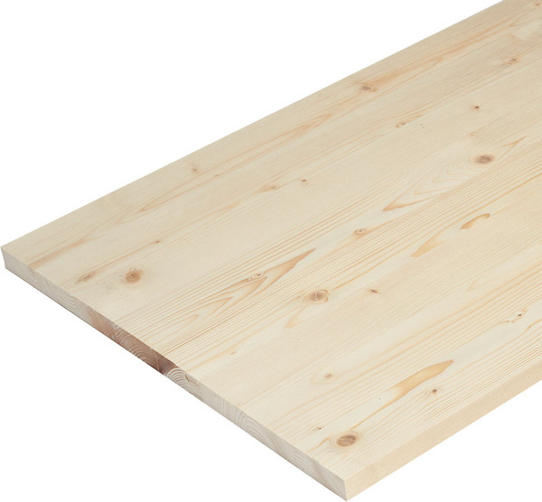 Изображение товара Мебельный щит ФанДОК Клееный цельный сосна 2/3 18x1200x2500 (лист)