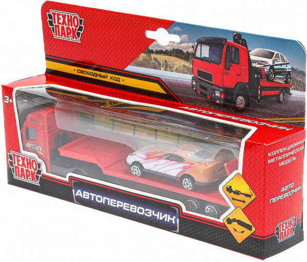 Изображение товара Автовоз игрушечный Технопарк Автоперевозчик / 1603I134-R