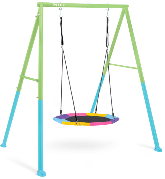 Изображение товара Качели Intex Гнездо 44111 (зеленый/голубой)