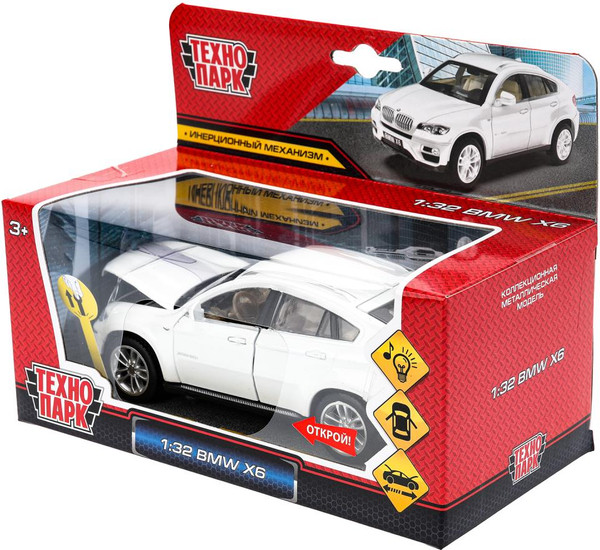 Изображение товара Масштабная модель автомобиля Технопарк BMW X6 / SB-68311