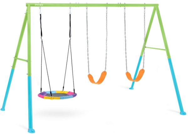 Изображение товара Качели Intex 44133 (зеленый/голубой)