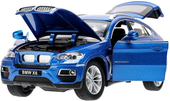 Изображение товара Масштабная модель автомобиля Технопарк BMW X6 / 68250A