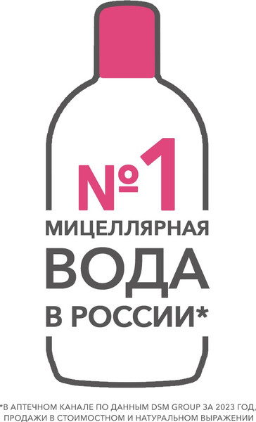 Изображение товара Мицеллярная вода Bioderma Sensibio H2O (2х500мл)