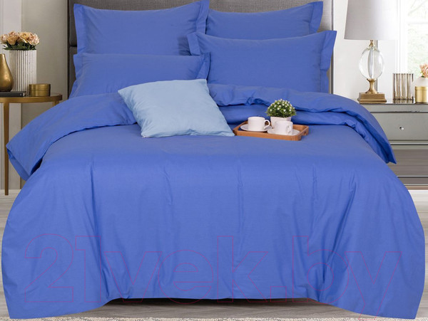 Изображение товара Пододеяльник АртПостель Синий на молнии 976 (175x215)