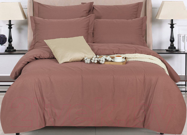 Изображение товара Пододеяльник АртПостель Какао на молнии 976 (175x215)