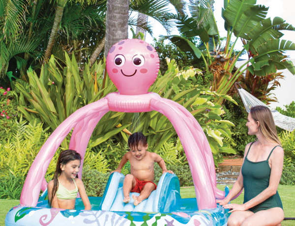Изображение товара Водный игровой центр Intex Friendly Octopus / 56138 (234х183х150)