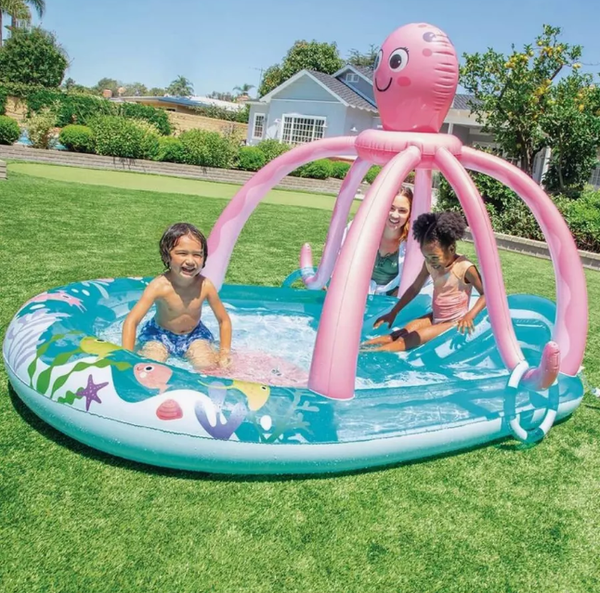 Изображение товара Водный игровой центр Intex Friendly Octopus / 56138 (234х183х150)