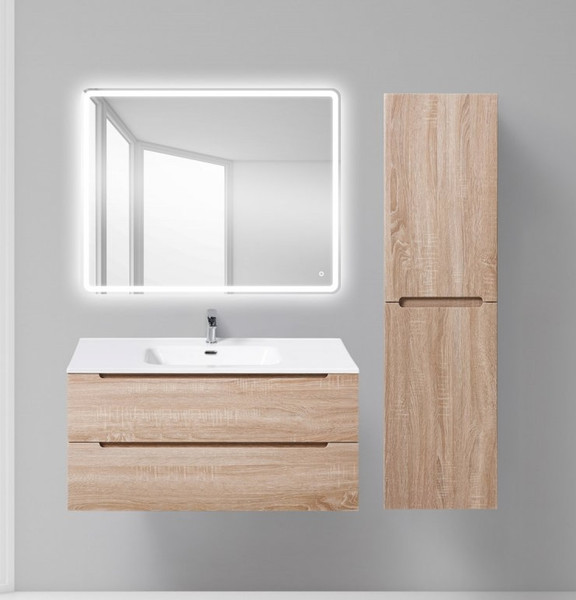 Изображение товара Тумба с умывальником BelBagno Etna-1000-2C-SO-WO-P + LOV-1000-LVB