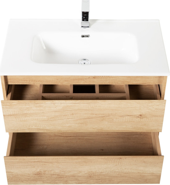 Изображение товара Тумба с умывальником BelBagno Kraft-1000-2C-SO-RNN + LOV-1000-LVB