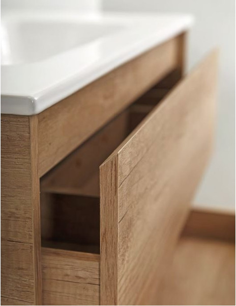 Изображение товара Тумба с умывальником BelBagno Kraft-1000-2C-SO-RNN + LOV-1000-LVB