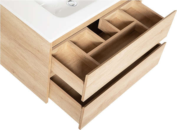 Изображение товара Тумба с умывальником BelBagno Kraft-1000-2C-SO-RNN + LOV-1000-LVB