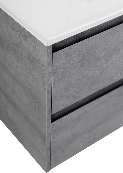 Изображение товара Тумба с умывальником BelBagno Kraft-1000-2C-SO-CG + LOV-1000-LVB