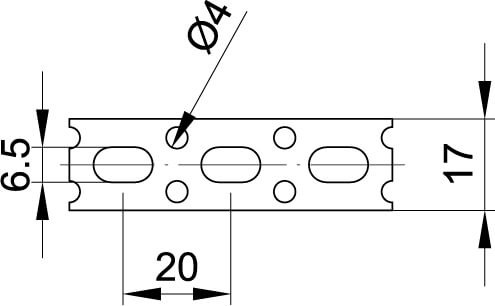 Изображение товара Лента перфорированная DKC 25x0.8мм / CM610050