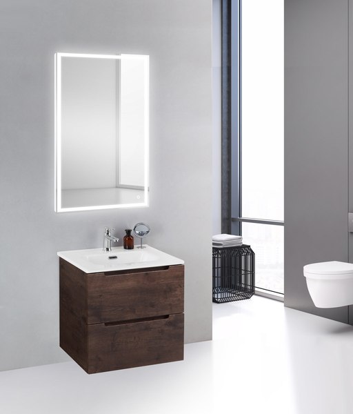 Изображение товара Тумба с умывальником BelBagno ETNA39-500/390-2C-SO-RW-P + BB500/390ETL