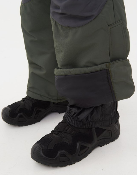 Изображение товара Костюм для охоты и рыбалки Huntsman Канада -35°C Хаки/Черный Оксланд (р.44-46/170-176)