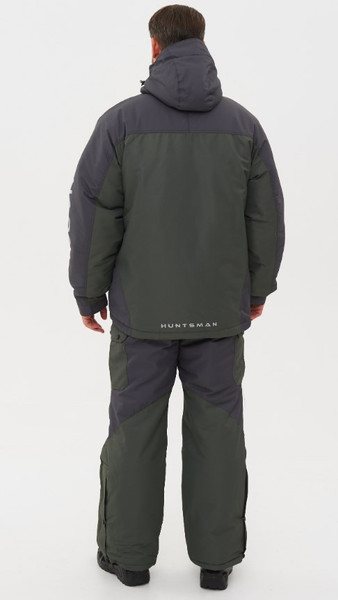 Изображение товара Костюм для охоты и рыбалки Huntsman Канада -35°C Хаки/Черный Оксланд (р.56-58/170-176)