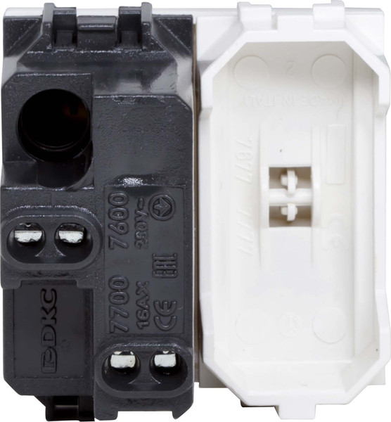 Изображение товара Выключатель DKC Brava / 76002B (белый)