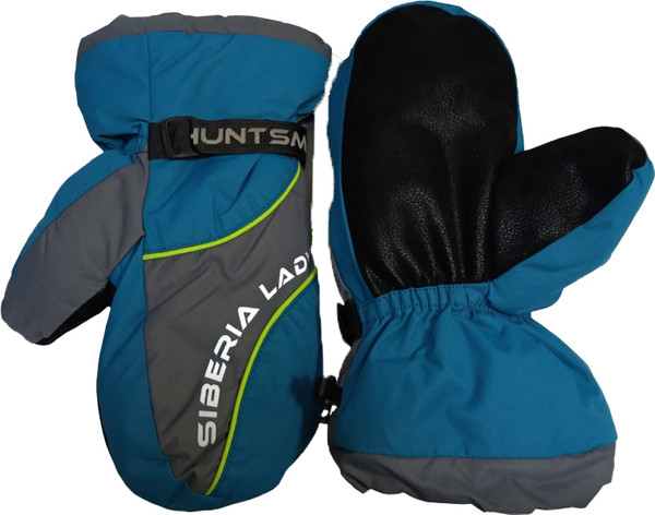 Изображение товара Варежки для охоты и рыбалки Huntsman Siberia Lady Серый/Бирюзовый Breathable