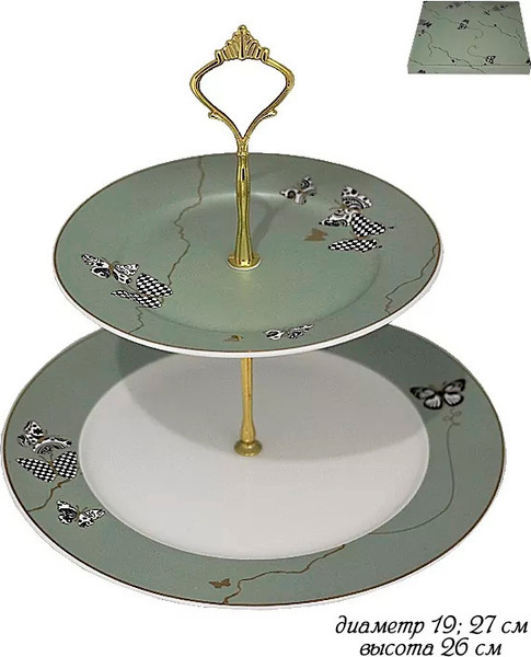 Изображение товара Ваза-этажерка Lenardi Butterfly 133-091